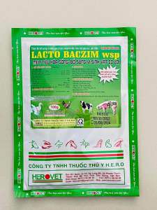 Men Sống Lacto Baczim (500g và 100g) giúp tiêu hoá tốt mau lớn thèm ăn trên gà heo gia cầm