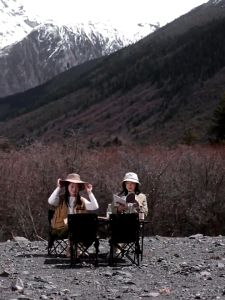 Camping Picnic Table Set Foldable Portable Meja Banquet Buffet Table Egg Roll Table Outdoor Ultra light Chairs