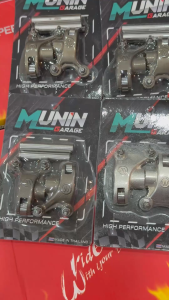 กระเดื่องวาล์วฝา4วาล์วเวฟ125 อลูมิเนียม พร้อมน็อตตั้งวาล์วและแกนกระเดื่อง สามารถเลือกได้ตามขนาดวาล์ว