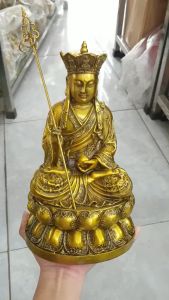Tượng phật Địa Tạng phong thuỷ bằng đồng MS0148