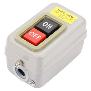 On/Off Push Button Switch Self Locking 3P On/Off Power Push Button Switch 110/220/380V 15A BS216B