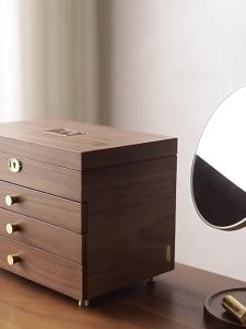 NALANDUOHAO | High-End Wedding Valentines Day Gift Lockable Jewelry Box