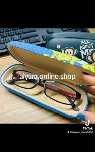 พร้อมส่ง กล่องแว่น กล่องแว่นตาลายการ์ตูน น่ารัก sanrio Glasses Box กล่องเก็บแว่น กล่องรักษาแว่น