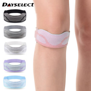 1Pcs Sports Knee Pads Thickened Silicone Shock-absorbing Protective Sleeve Patella Strap Knee Joints Running Fitness Men Women