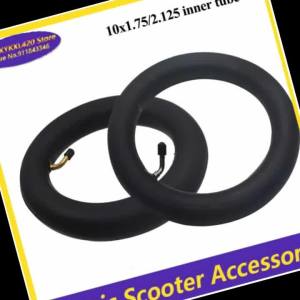 10 Inch 10X1.75/2.125 Tube Tyre for Electric Scooter Balancing Car 10x1.75 Inner 10x2.125 Butyl Rubber Camera