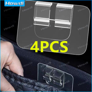4pcs Car Floor Mat Clips Universal Adhesive Hook Car Floor Mat Clips Reusable