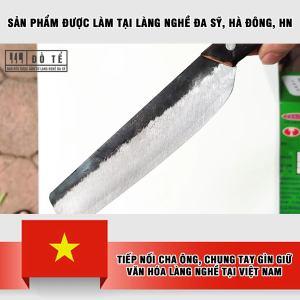 Dao thái bé loại tốt dao gọt hoa quả dao nhặt rau dao chuối (dao thái rau) NHÍP 100% - Dao nhà bếp Đồ Tể - Đa Sỹ - HL02