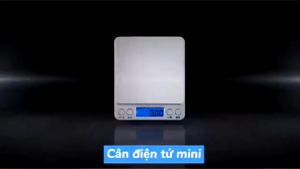 Cân Tiểu Ly Điện Tử Platform 3KG/0.1G (Tặng 2 Khay Nhựa) Cân Điện Tử Mini Inox I-2000 Quy mô nhà bếp Cân tiểu ly điện tử 3kg SF