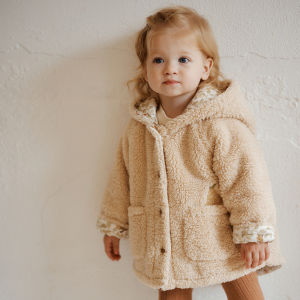 OAK FAMILY | Thick and Warm Baby Lamb Fleece Jacket Hooded