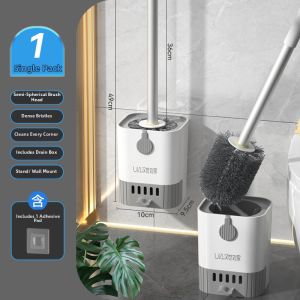 HS | All-Corners Cleaning Wall-Mounted Toilet Brush