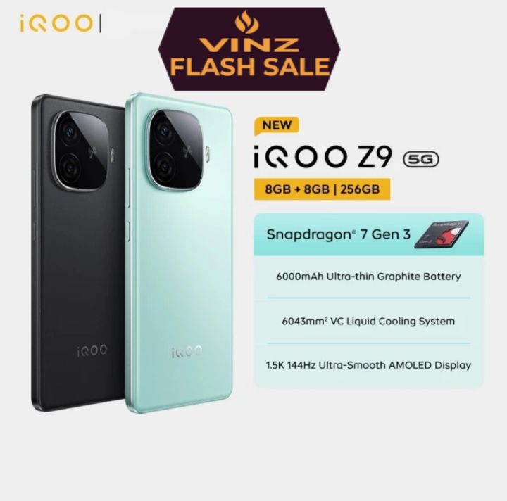 Iqoo Z9 8/256 RESMI BARU SEGEL