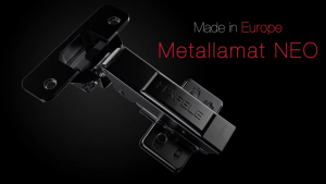 Hafele Engsel Kabinet 1/2 Bungkuk Soft Close Metallamat Neo 110Â°