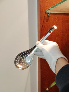 Thickened Large 304 Stainless Steel Strainer Kitchen Utensil for Removing Debris from Soup Dumplings And Hot Pot