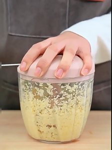 Jordan&Judy เครื่องทำอาหารด้วยมือบดกระเทียมขิงพริกไทยแครอทถอดทำความสะอาดอุปกรณ์เสริมสำหรับทารกเครื่องมือทำอาหารครัว