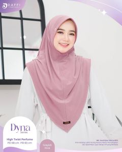DYNA Daffi Hijab (Chat Untuk Warna Ready) Mutiara Terbaru Jilbab Instan Kerudung Bergo Premium