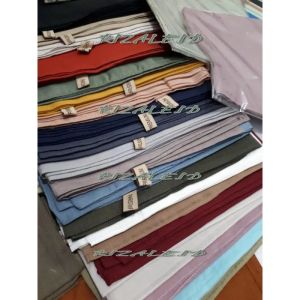 Kerudung Best Seller Paris Premium Segiempat Polos Anti Letoy Terbaru