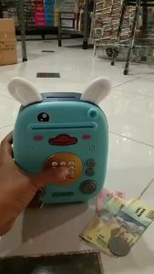 Mainan Edukasi Celengan Save Money Box YA 7 Mainan Belajar Menabung Ada Bunyi Dan Lampu Mainan Brangkas Celengan ATM Ada Berbagai Karakter