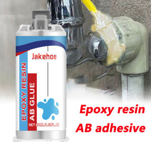 Fast Curing Epoxy AB Resin Adhesive High Strength Adhesive Metal Ceramic Plastic Repair Casting Repair Glue Repair Tools 50ML