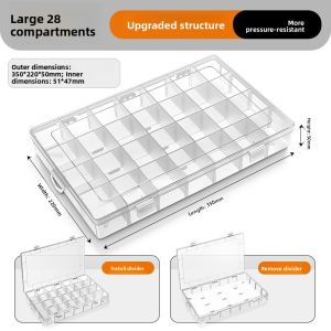 WINHUNT | Screw and Hardware Tools Storage Organizer with Dividers
