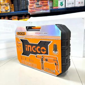 INGCO สว่านกระแทก ไร้สาย 20V-BL รุ่น CIDLI20668 แรงบิด 66 N.m.+ Acc 47ชิ้น