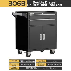 DULAN | Multipurpose Drawer Style Tool Cart