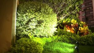 YOUDO SOLAR Spot Light Trees 220V 6W LED Warm White IP65 Waterproof 180 Degree Adjustable Stand 12-16 Square Meters Garden Backyard Walkway Shrubs Pathway Lighting Energy Saving