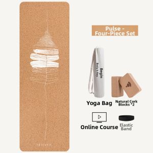 heybody | Rubber Anti-Slip Portable Yoga Mat