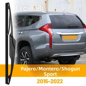 Cần Gạt Nước Kính Sau Cửa Hậu Cao Su Cửa Kính Phụ Kiện Màu Đen Cho Mitsubishi Pajero Montero Shogun Sport 2015-2022