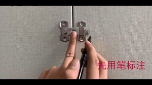 Blumey สลักประตู ตัวล็อคประตูบานเลื่อน ตัวล็อคตู้ ตัวล็อคห้องน้ำ door lock