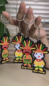 Gantungan Kunci Ondel Ondel Motif Maskot Betawi Online