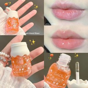 Childrens Lip Gloss Cute Little Milk Can Moisturizing Nourishing Hydrating Anti-Dry Chapped Lip Lightening Lip Lines Lip Oil