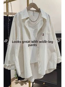 V.C.I | Casual Striped Sun Protection Shirt