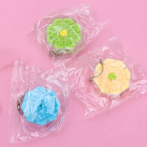 6 Pcs Fun with Key Chain 3D Stereo Beads Maze Toys Kids Birthday Party Gift Giveaway Game Guest Gift Piñata Carnival Kids Prizes