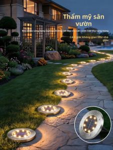 No Brand | Solar Outdoor Ground Lights