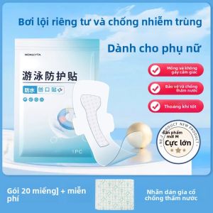 MONLEYTA | Băng dính riêng tư bơi lội MONLEYTA H0620163402 cho bé gái đi nước ngoài bơi lội bảo vệ chống lây nhiễm tại công viên nước và bồn tắm nước nóng