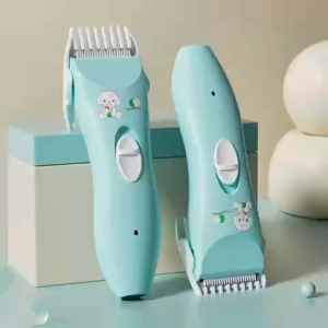 ครื่องตัดผมเด็กไฟฟ้า เงียบสงบ กรรไกรไฟฟ้าโกนผมสำหรับทารกแรกเกิดและเด็กเล็ก เครื่องตัดผมเบาๆ สำหรับทารก อุปกรณ์โกนขนแรกเกิดสุดวิเศษ