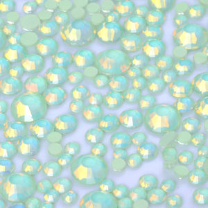 1440 Món Đá Pha Lê Mocha Opal Series Không Cần Sửa Chữa Nhiều Kích Cỡ Pha Lê Thủy Tinh Dùng Trang Trí Váy Cưới Quần Áo Trang Trí Nail