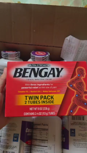 Dầu xoa bóp Ultra Strength Bengay - Hộp 2 tuýp 113g