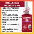 EXP JUN 2027 LEM LOCKTITE LOCTITE 222 LEM ULIR SKRUP THREADLOCKER LOW STRENGTH QR 50 ML. 
