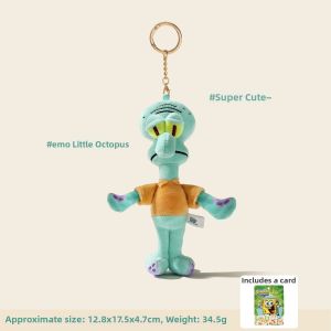 LONGKUI | SpongeBob SquarePants Plush Toy Keychain
