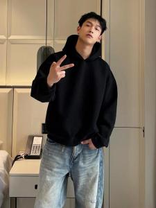Padded Thick Hooded Mens Sweatshirt 2026 Autumn Winter New