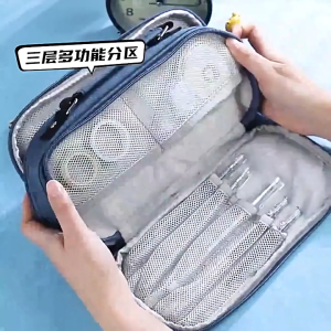 Túi Bút Đa Năng Dung Tích Lớn-Thiết kế nhiều ngăn tiện lợi - Chất liệu vải canvas bền đẹp - Phong cách Nhật Bản tối giản