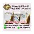 Original Ginseng Lin-zi Gejie Pil (Linzi New White Bottle Packaging). 