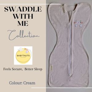[READY Stock] Baby Butterfly Swaddle with Zip BabyThots Swaddle With Me Collection