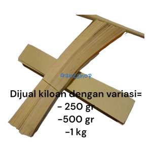 Kertas Stick Harummanis/Gulali Lembaran Kiloan - 365 cm x 65 cm Ingin membuat kue gulali yang lezat dan menarik? Kertas Stick Harummanis/Gulali Lembaran Kiloan adalah pilihan tepat untuk Anda. Dalam satu kilogram kertas ini terdapat sekitar 190 lembar