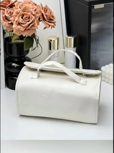 EchoBliss  กระเป๋าเครื่องสำอางเดินทางหรูหราขนาดใหญ่พกพาได้สะดวก