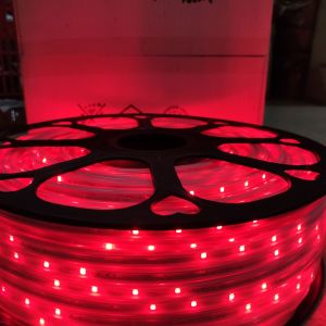 Strip LED Merah Putih Warnawarni 50 meter Tanpa Soket Hias Agustus