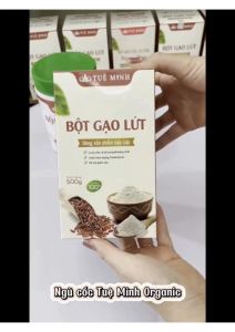 1kg Bột gạo lứt giảm mỡ bụng Tuệ Minh bột gạo lức giảm cânhàng cao cấp đầy đủ giấy ATVSTP giúp giảm cân tốt cho hệ tiêu hóa