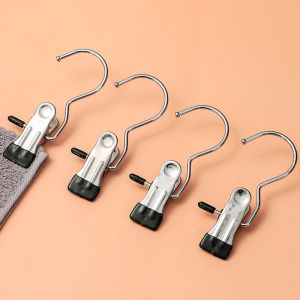 Đa Năng Thép Không Gỉ Quần Áo Chốt Chống Rỉ Sét Tiết Kiệm Không Gian Kẹp Mũ Du Lịch & Quần Bảo Quản Móc Treo Móc Treo