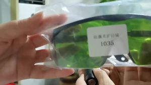 Laser Glasses With Box for IPL/E-light OPT Freezing Point Hair Removal Protective Goggles Eyewear Fashion Lightproof Sunglasses